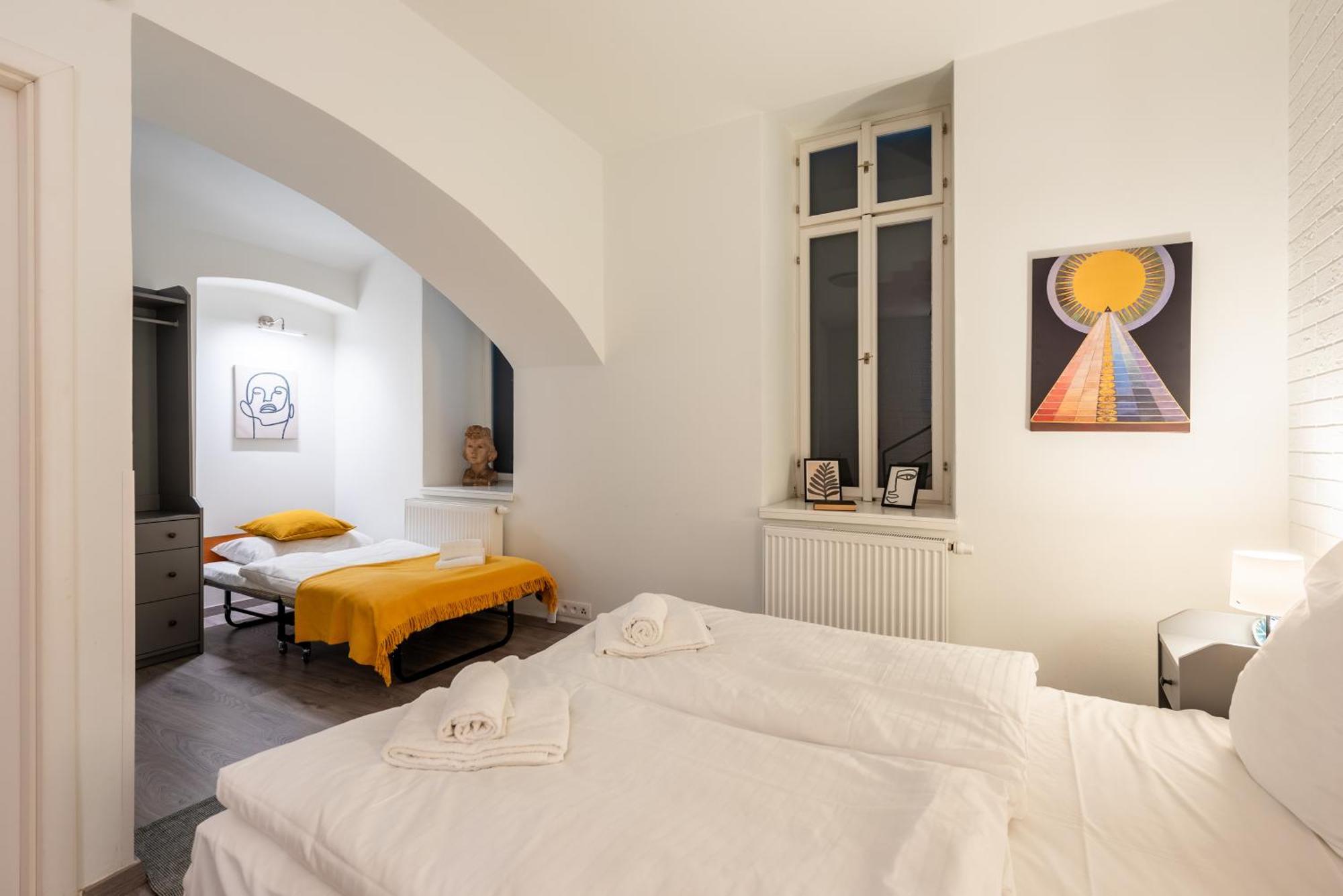 Appartamento Eclectic And Design Duplex In Praga Esterno foto